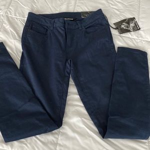 Black diamond blue pants